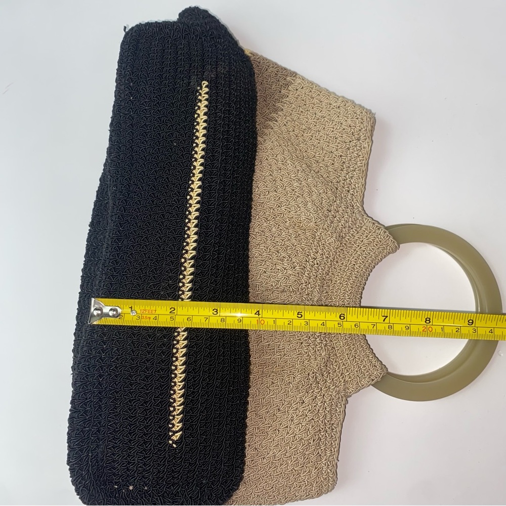 Summer Vacation Woven Handbag Tote - Picture 8 of 9